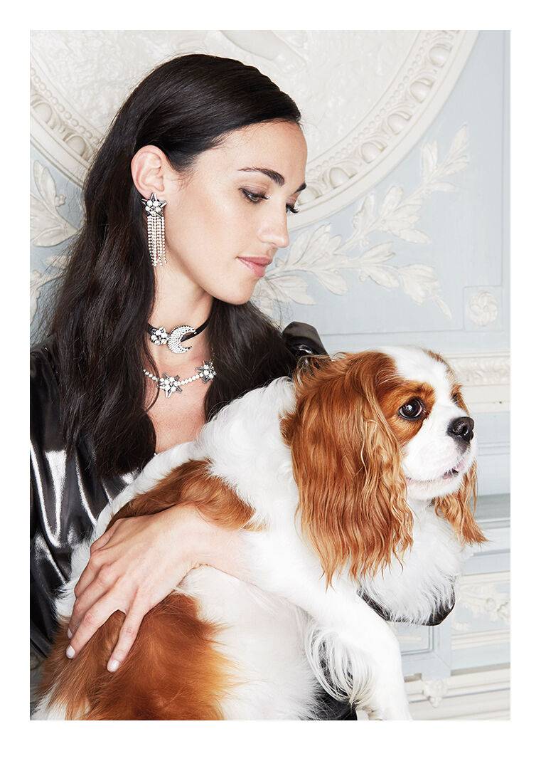 Ottaviani Anello Con Strass E Cristalli