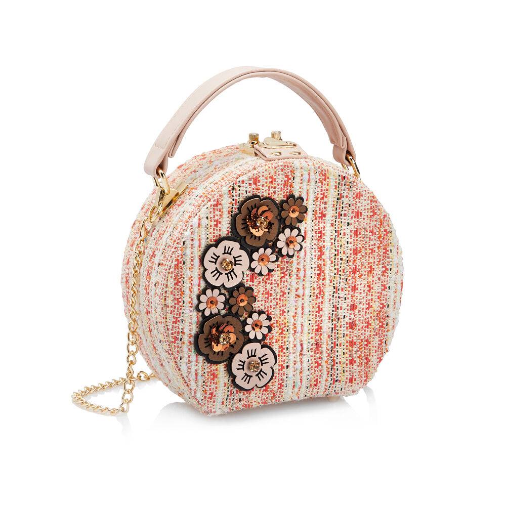 Ottaviani Borsa gioiello con perline e cristalli