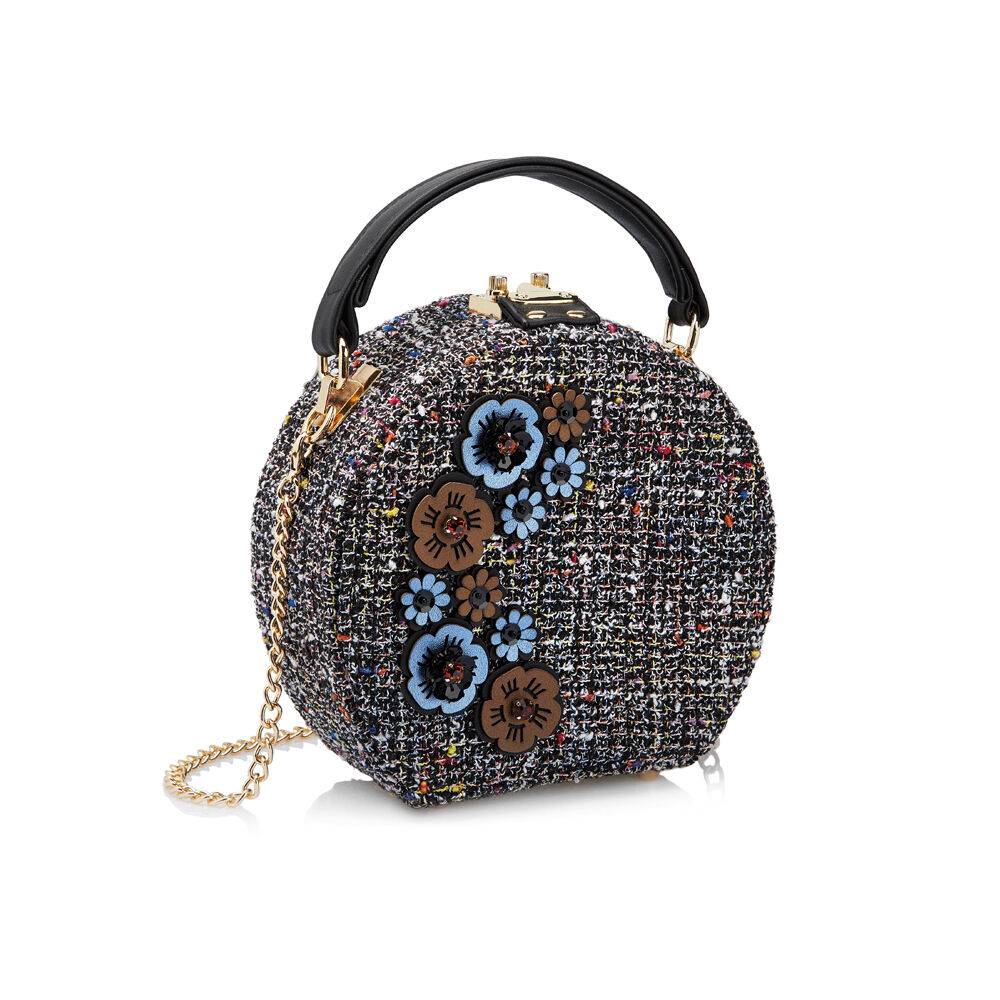 Ottaviani Borsa gioiello con perline e cristalli