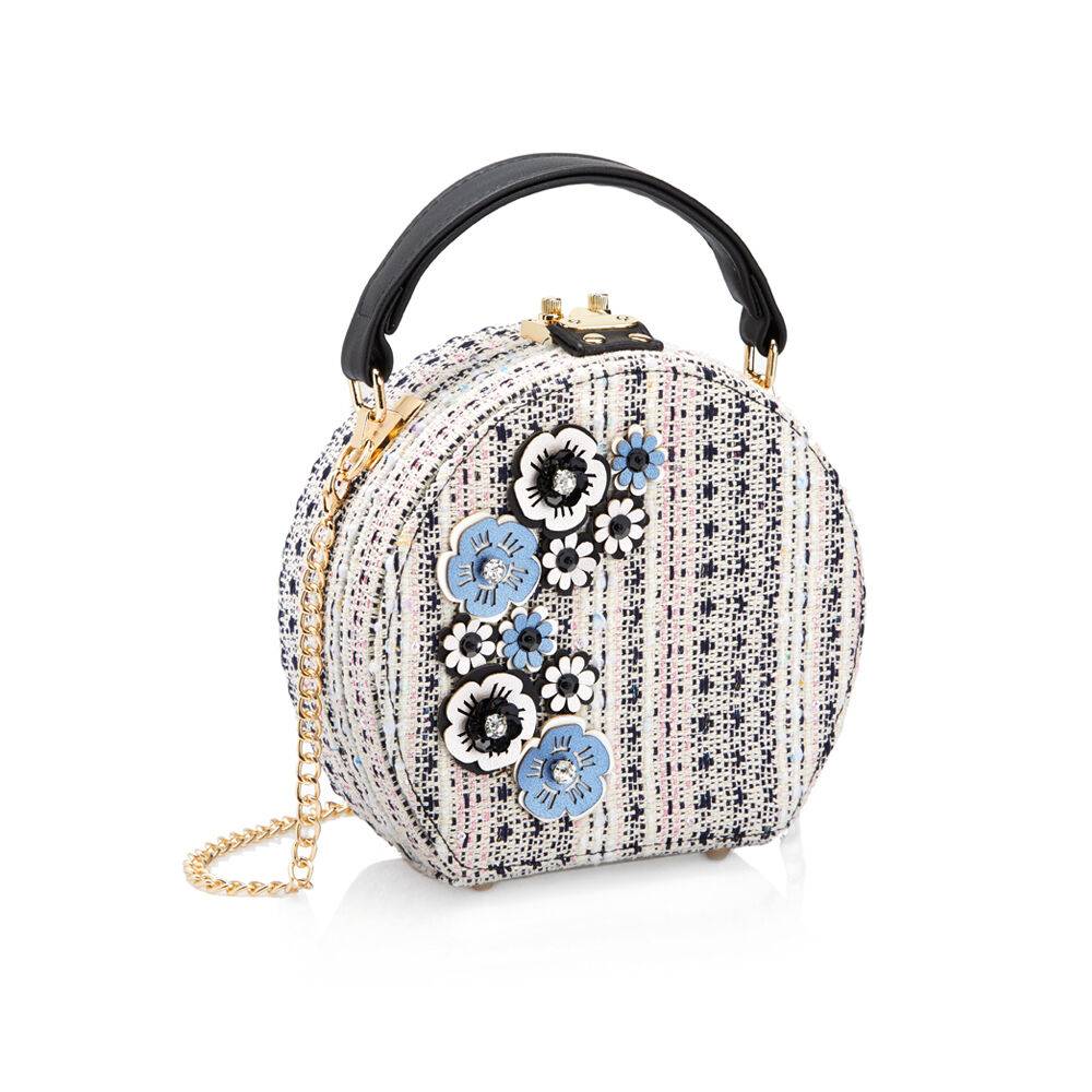 Ottaviani Borsa gioiello con perline e cristalli