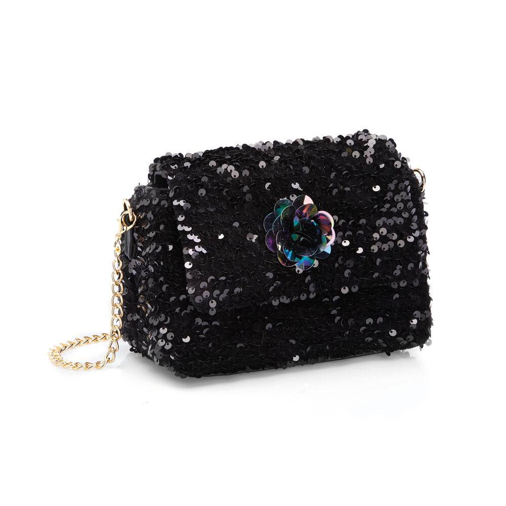 Ottaviani Borsa gioiello con perline e paillettes