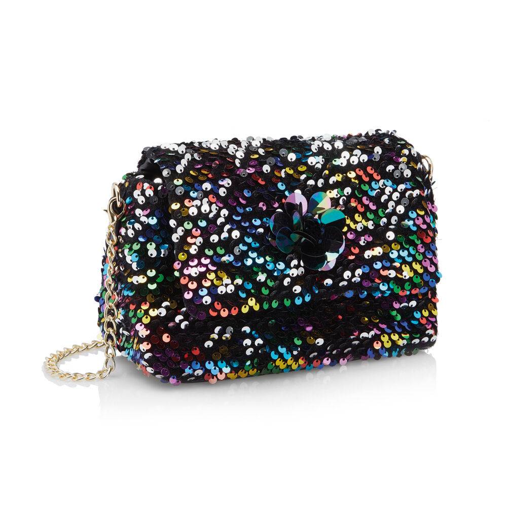 Ottaviani Borsa gioiello con perline e paillettes