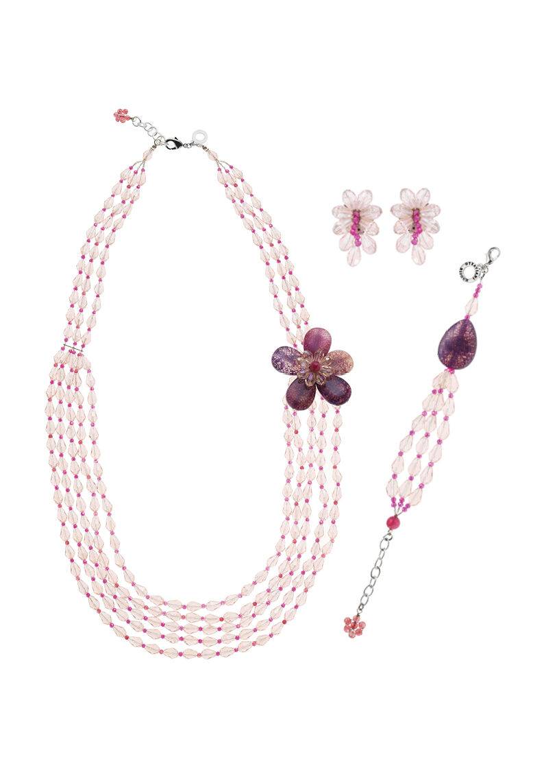 Ottaviani Bracciale Con Agata E Cristalli