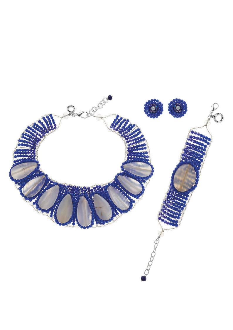 Ottaviani Bracciale Con Agata E Cristalli