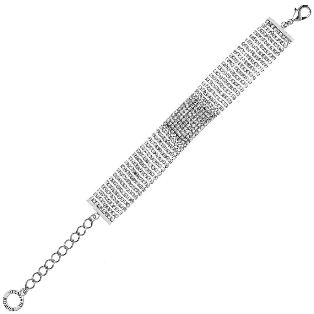 Ottaviani Bracciale con cristalli