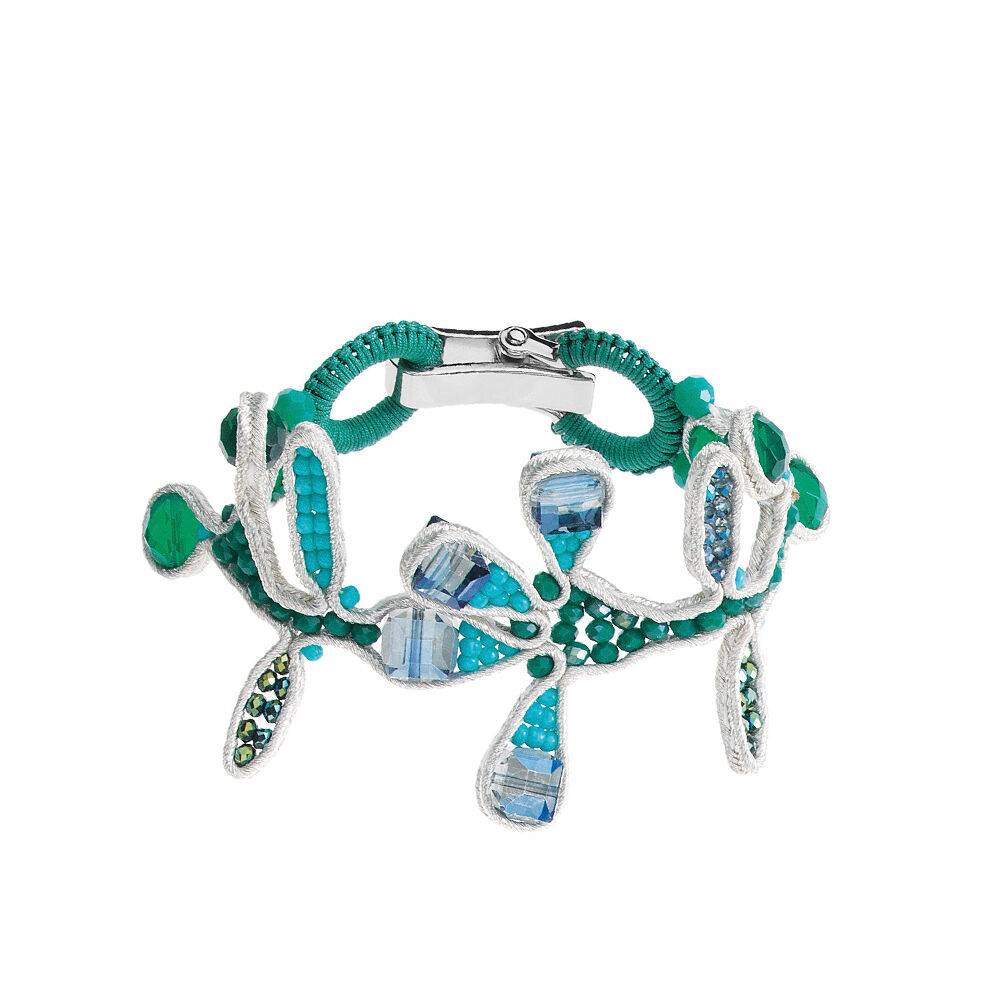 Ottaviani Bracciale con cristalli e perline