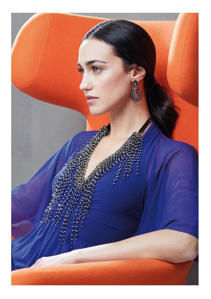 Ottaviani Bracciale Con Cristalli E Perline