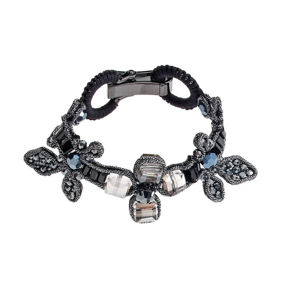 Ottaviani Bracciale con cristalli e perline