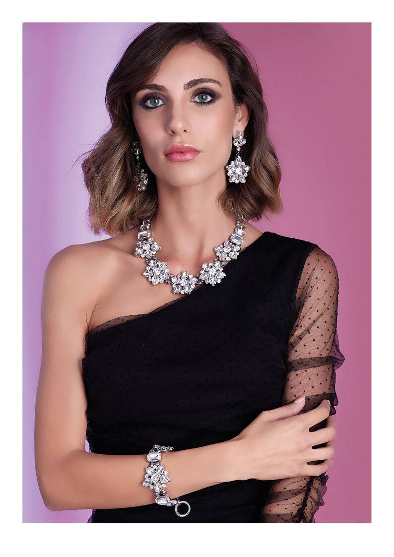 Ottaviani Bracciale Con Cristalli E Strass