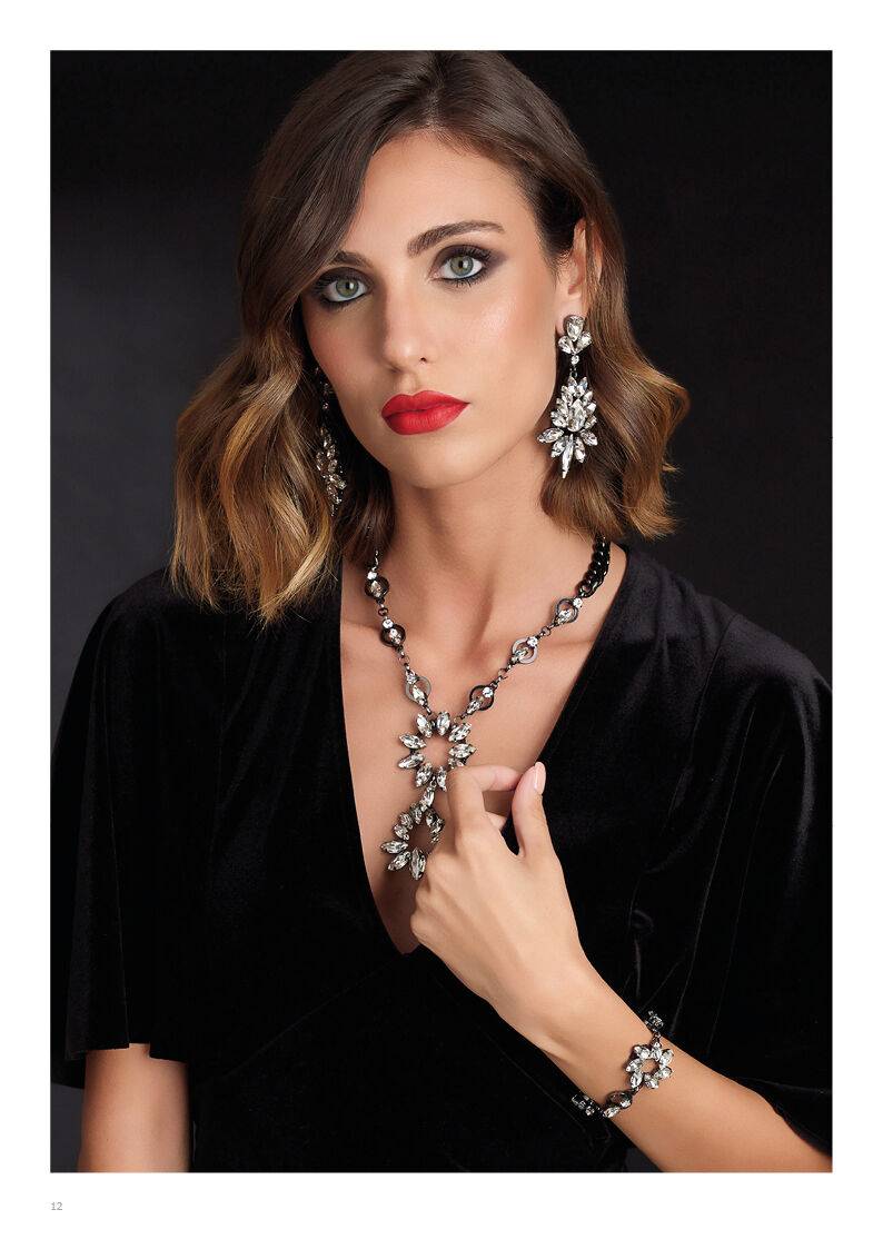 Ottaviani Bracciale Con Cristalli E Strass