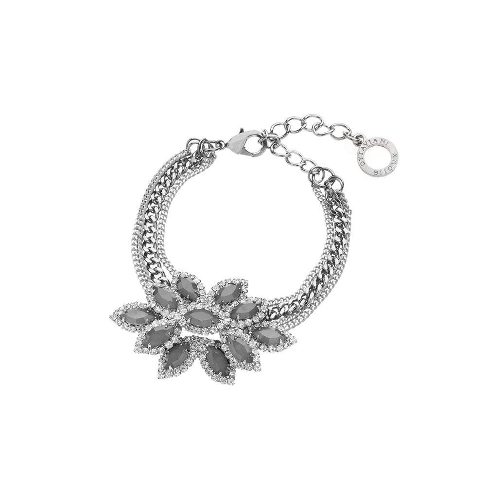 Ottaviani Bracciale con cristalli e strass