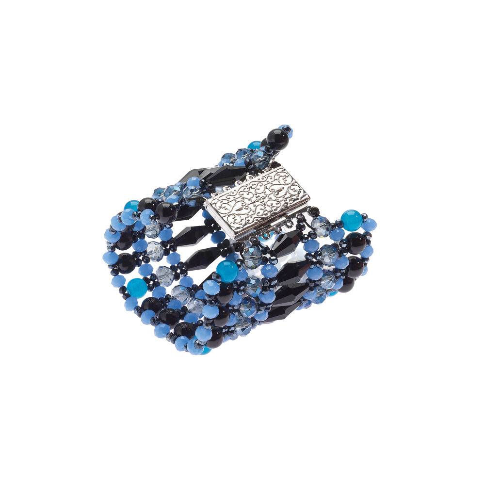 Ottaviani Bracciale con cristalli,perline e strass