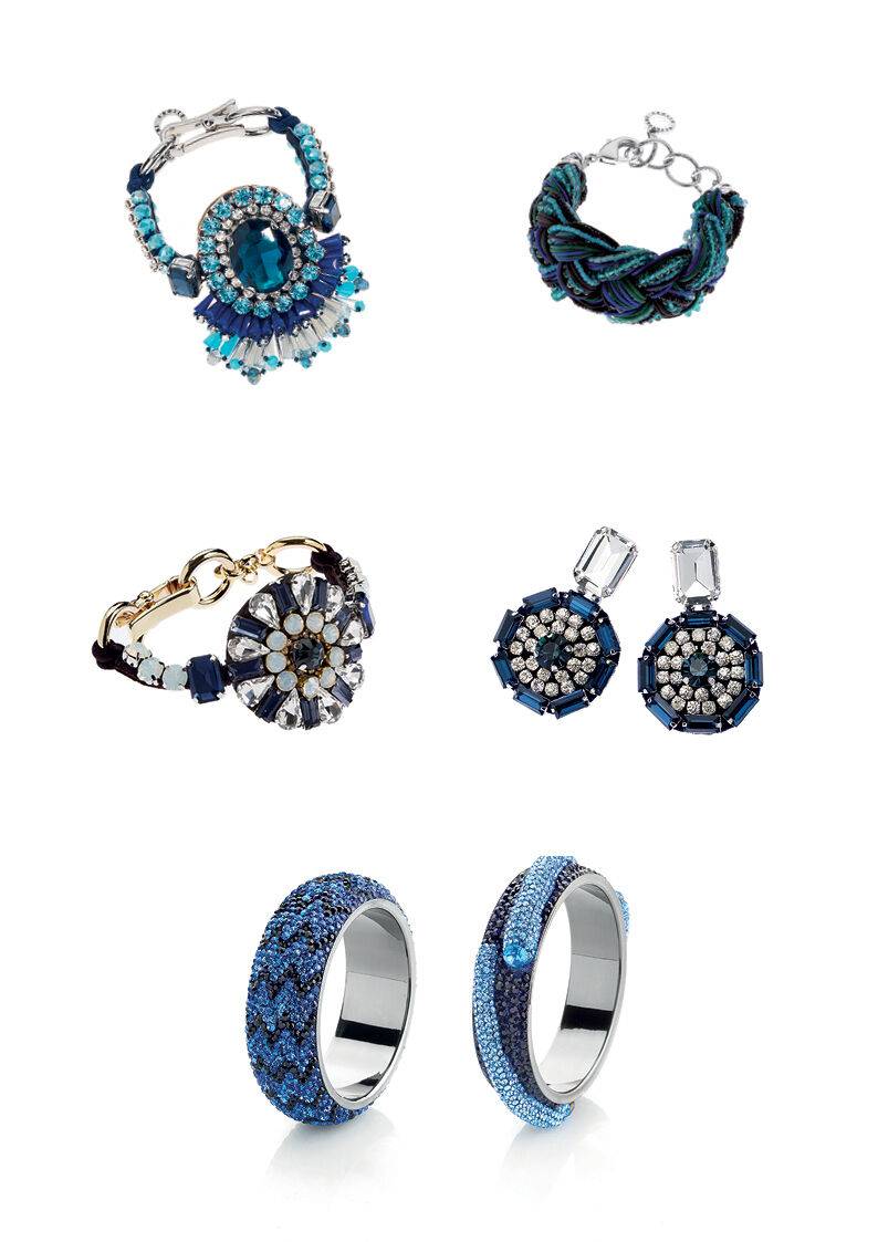 Ottaviani Bracciale Con Cristalli,strass E Perline