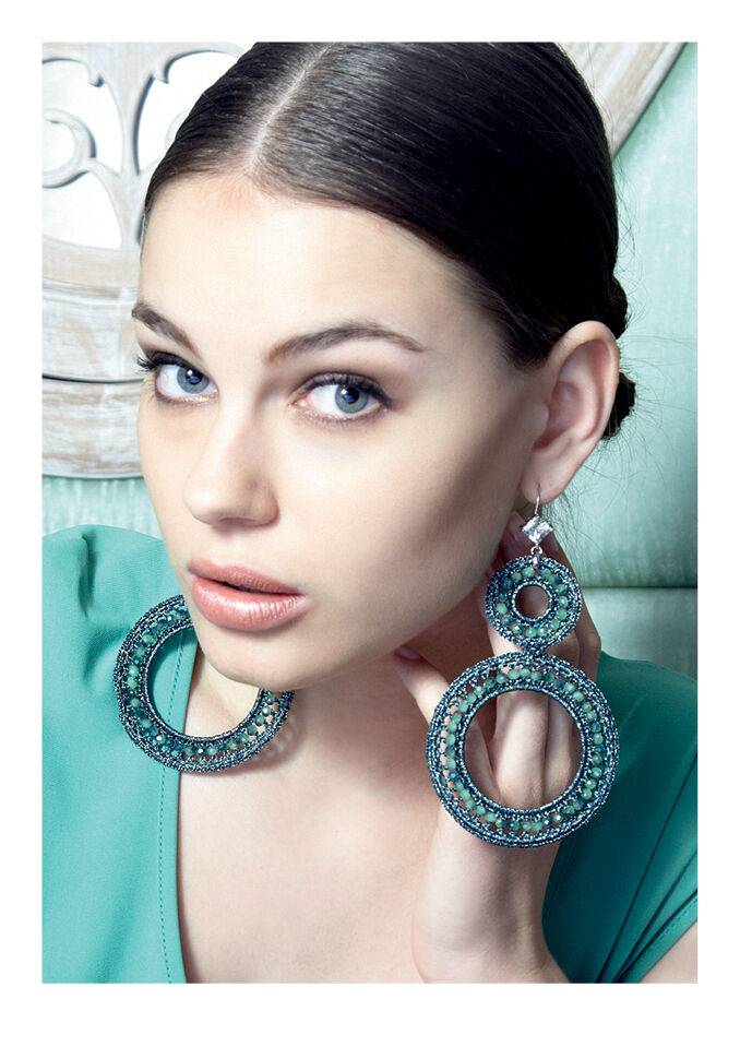 Ottaviani Bracciale Con Cristalli,strass E Perline