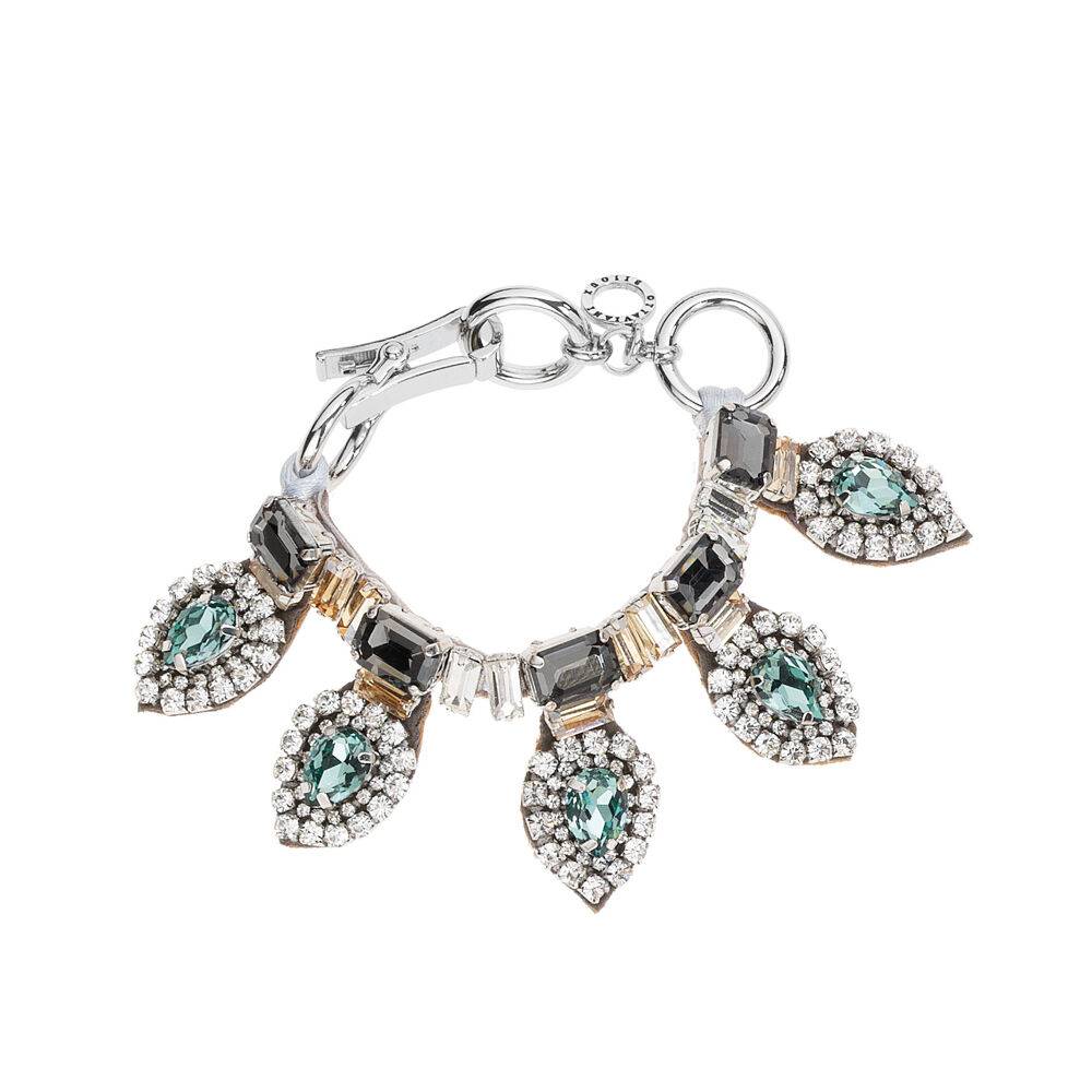 Ottaviani Bracciale con cristalli,strass e perline