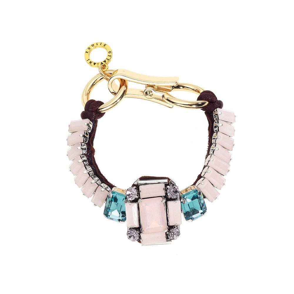 Ottaviani Bracciale con cristalli,strass e perline