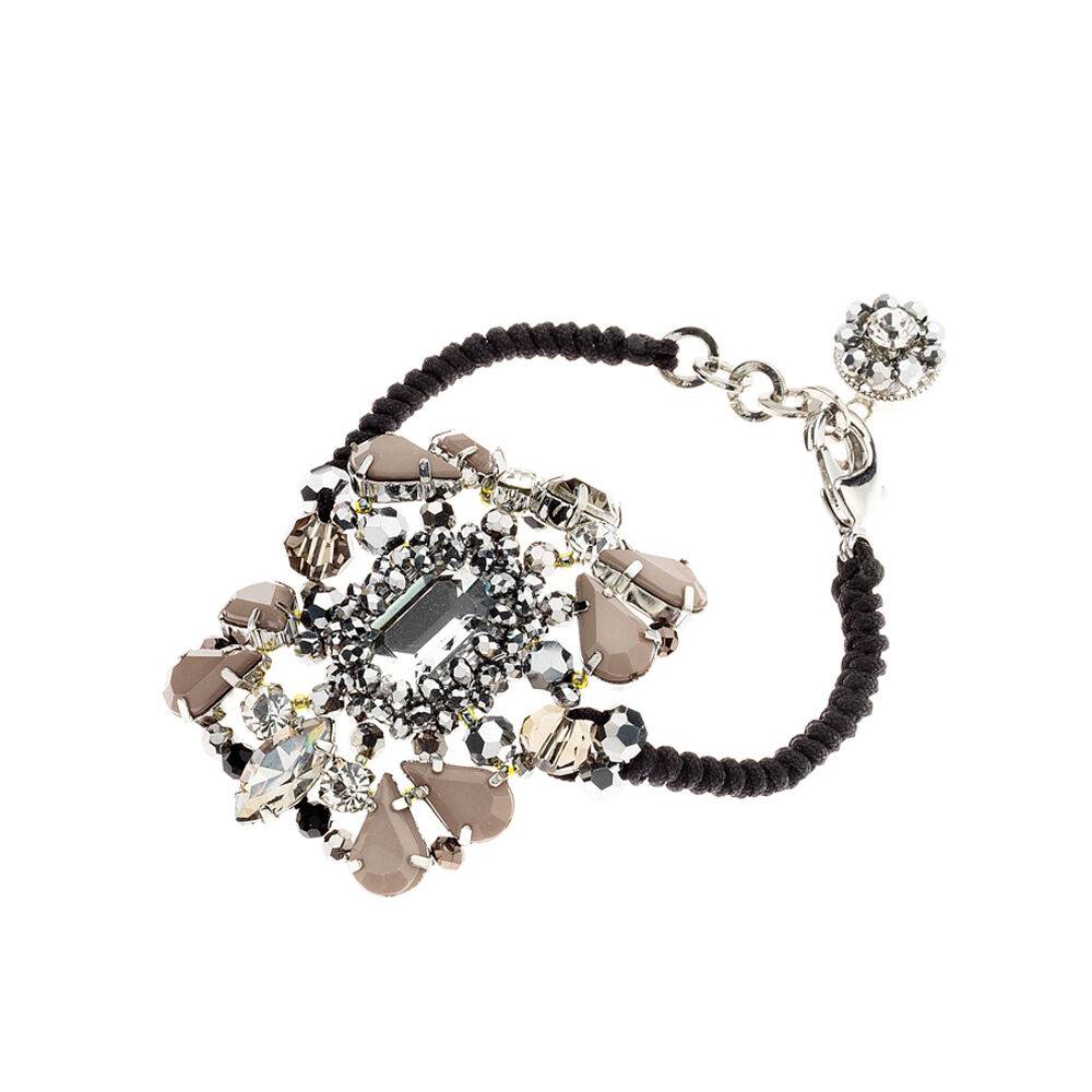 Ottaviani Bracciale con cristalli strass e perline