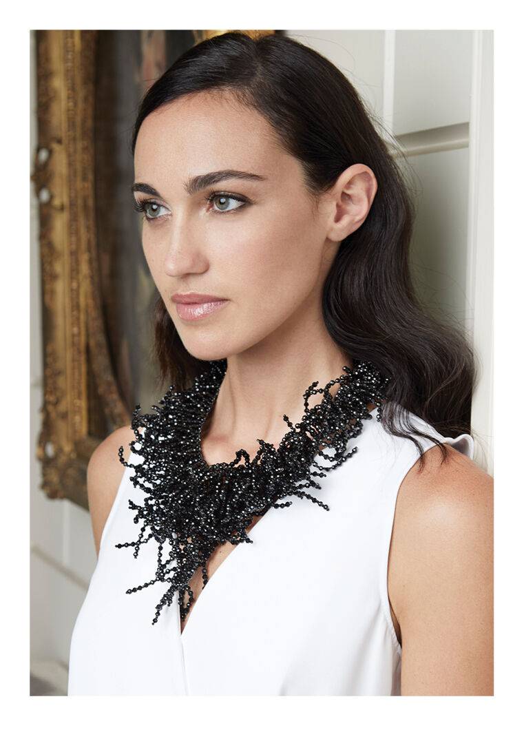 Ottaviani Bracciale Con Cristalli Total Black