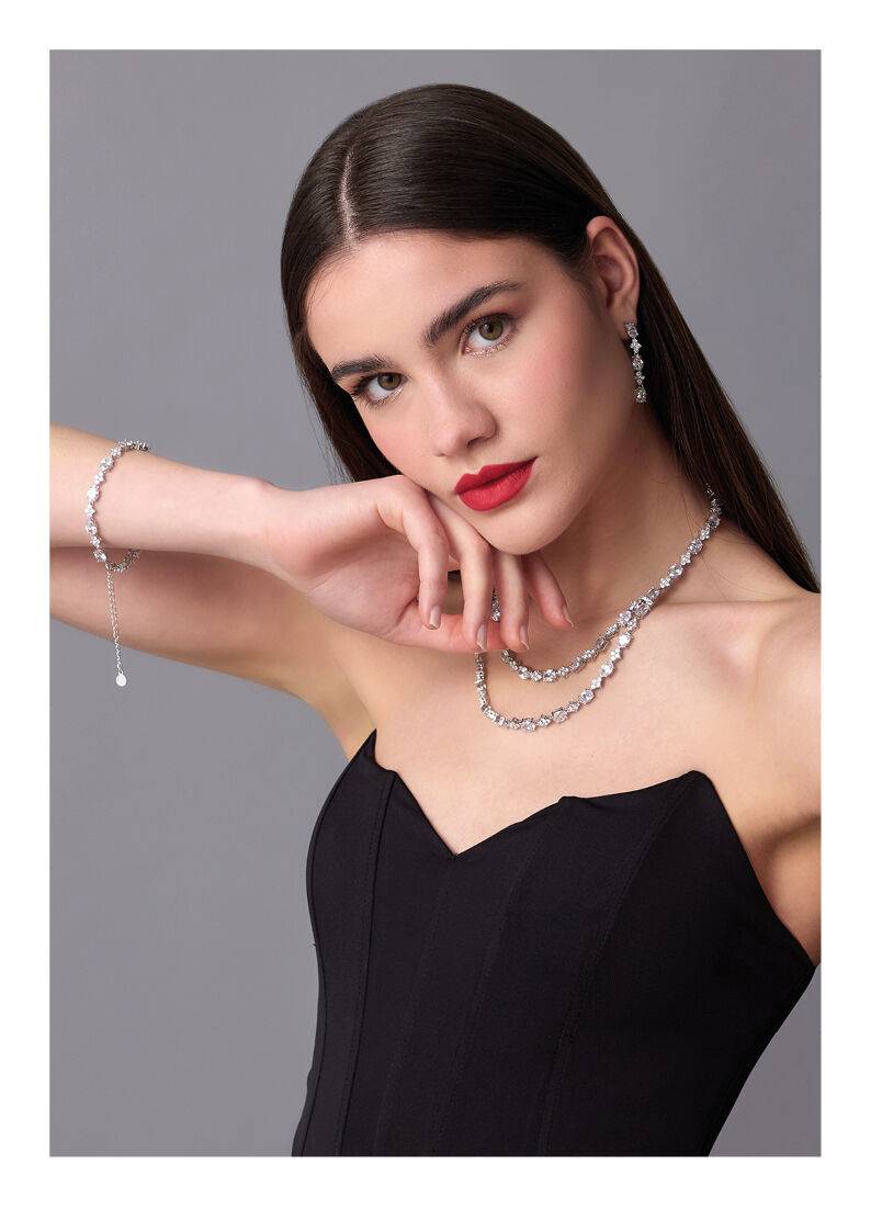 Ottaviani Bracciale Con Cubic Zirconia