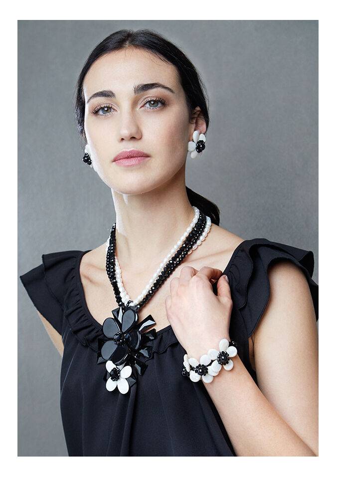 Ottaviani Bracciale Con Perle,agata E Madreperla
