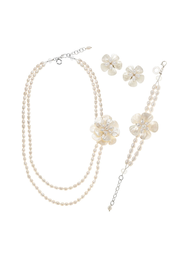 Ottaviani Bracciale Con Perle E Madreperla