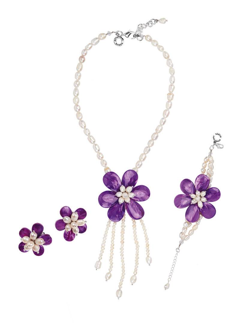 Ottaviani Bracciale Con Perle E Madreperla