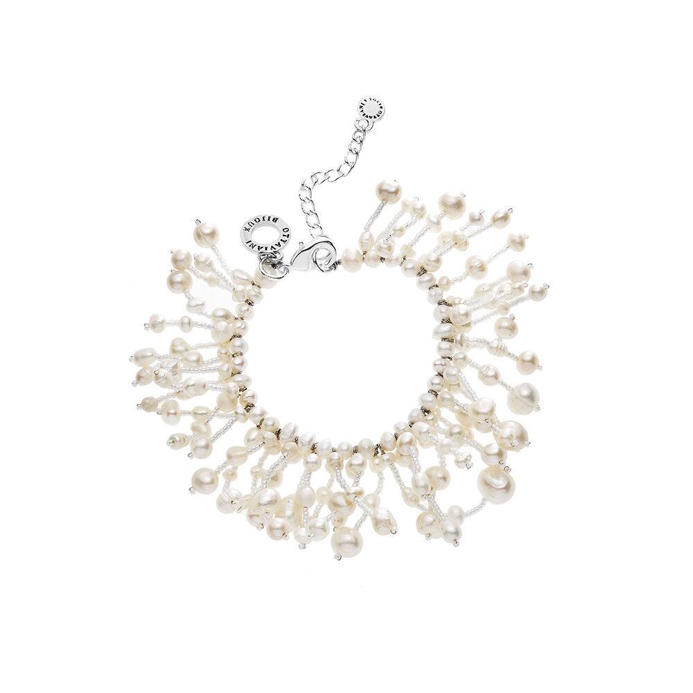 Ottaviani Bracciale con perle e perline