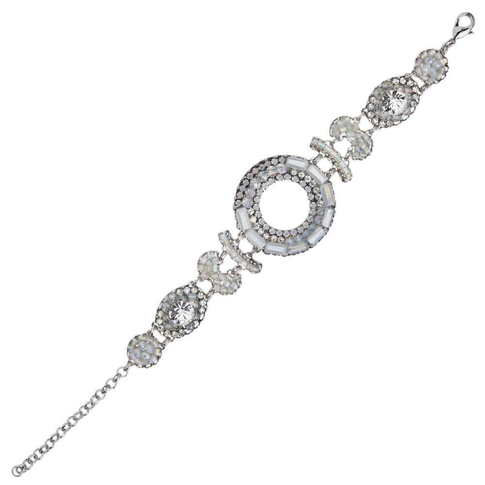 Ottaviani Bracciale con perline,cristalli e strass