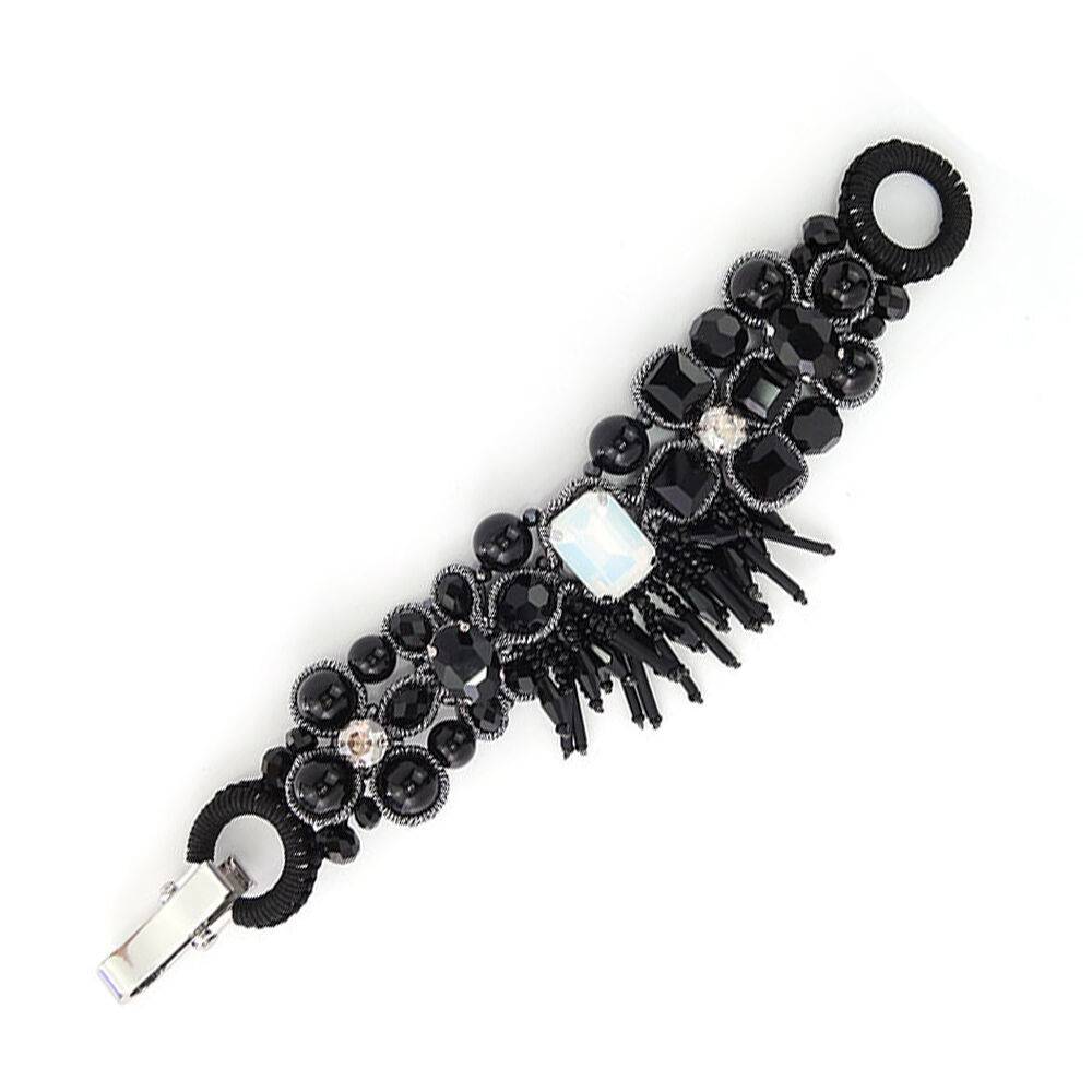 Ottaviani Bracciale con perline,cristalli e strass