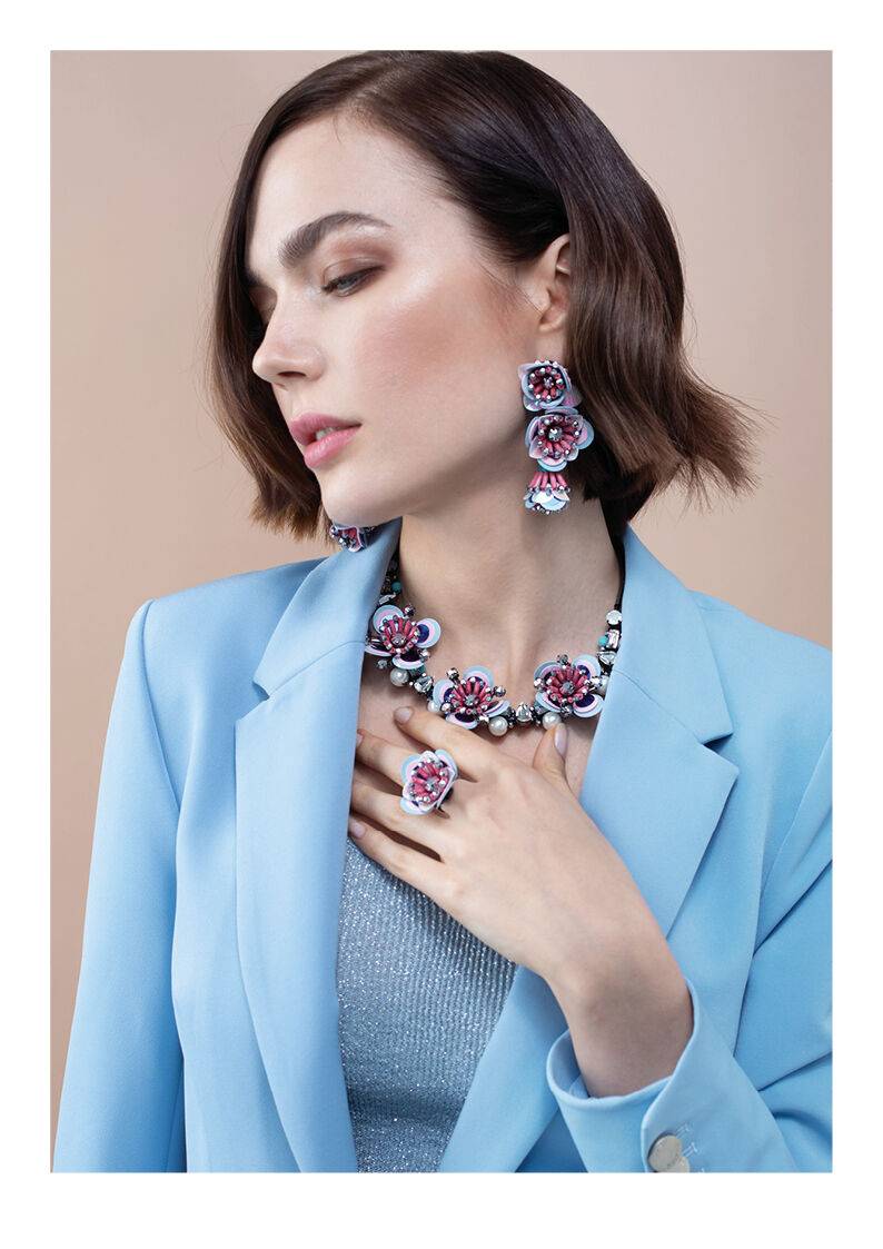 Ottaviani Bracciale Con Perline,cristalli E Strass