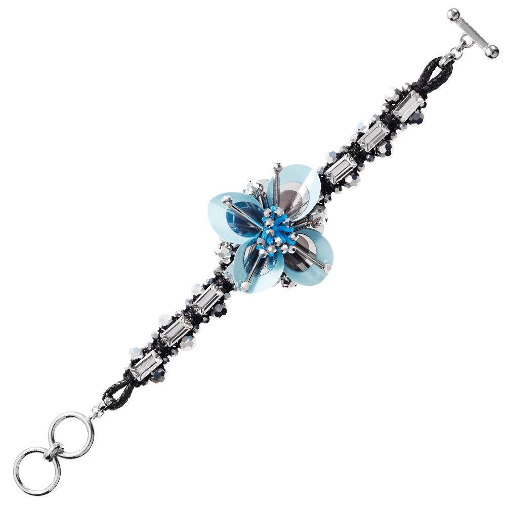 Ottaviani Bracciale con perline,cristalli e strass