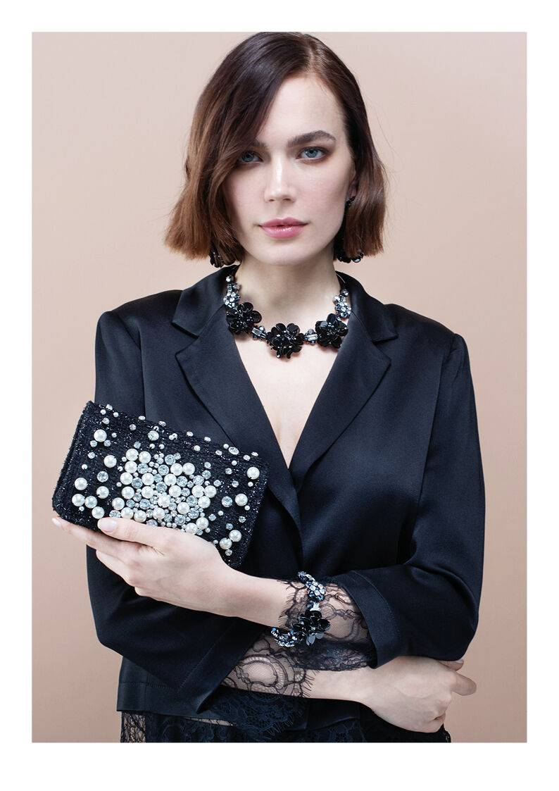 Ottaviani Bracciale Con Perline,cristalli E Strass