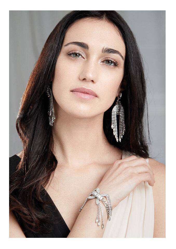 Ottaviani Bracciale Con Strass E Cristalli