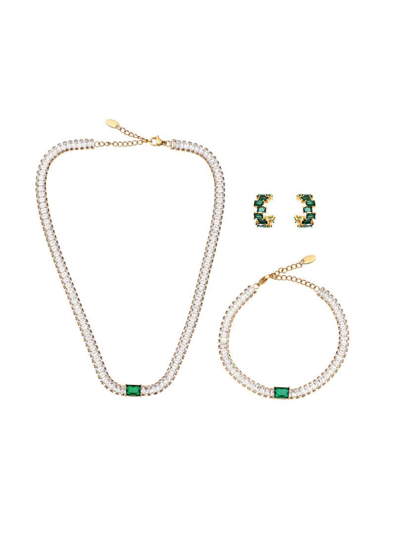 Ottaviani Bracciale Dorato Con Cristalli