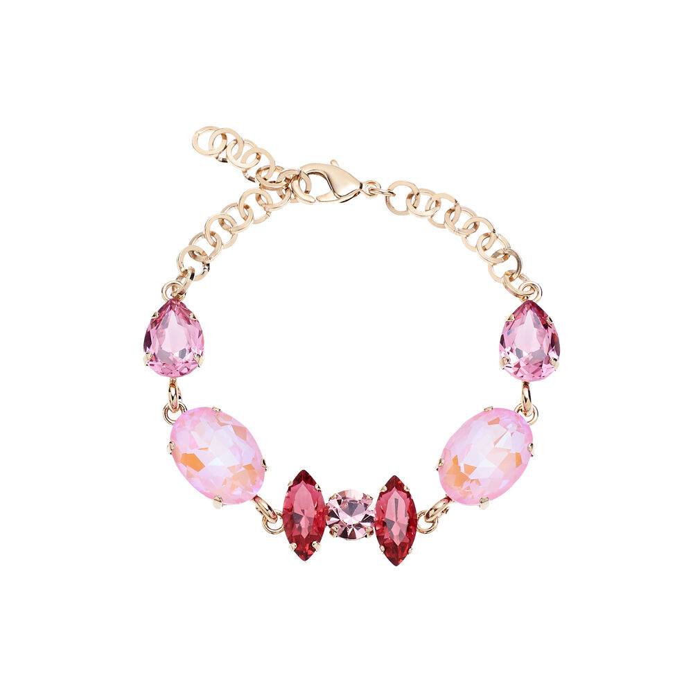 Ottaviani Bracciale dorato con cristalli