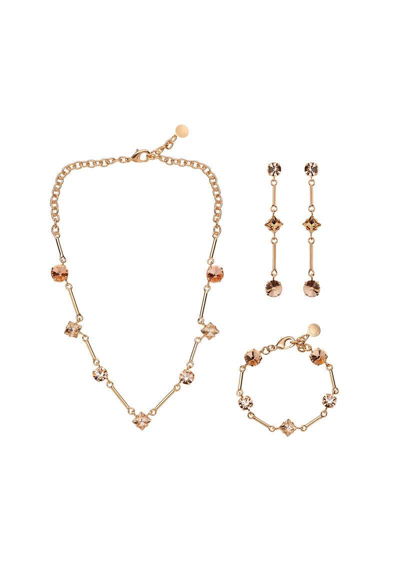 Ottaviani Bracciale Dorato Con Cristalli