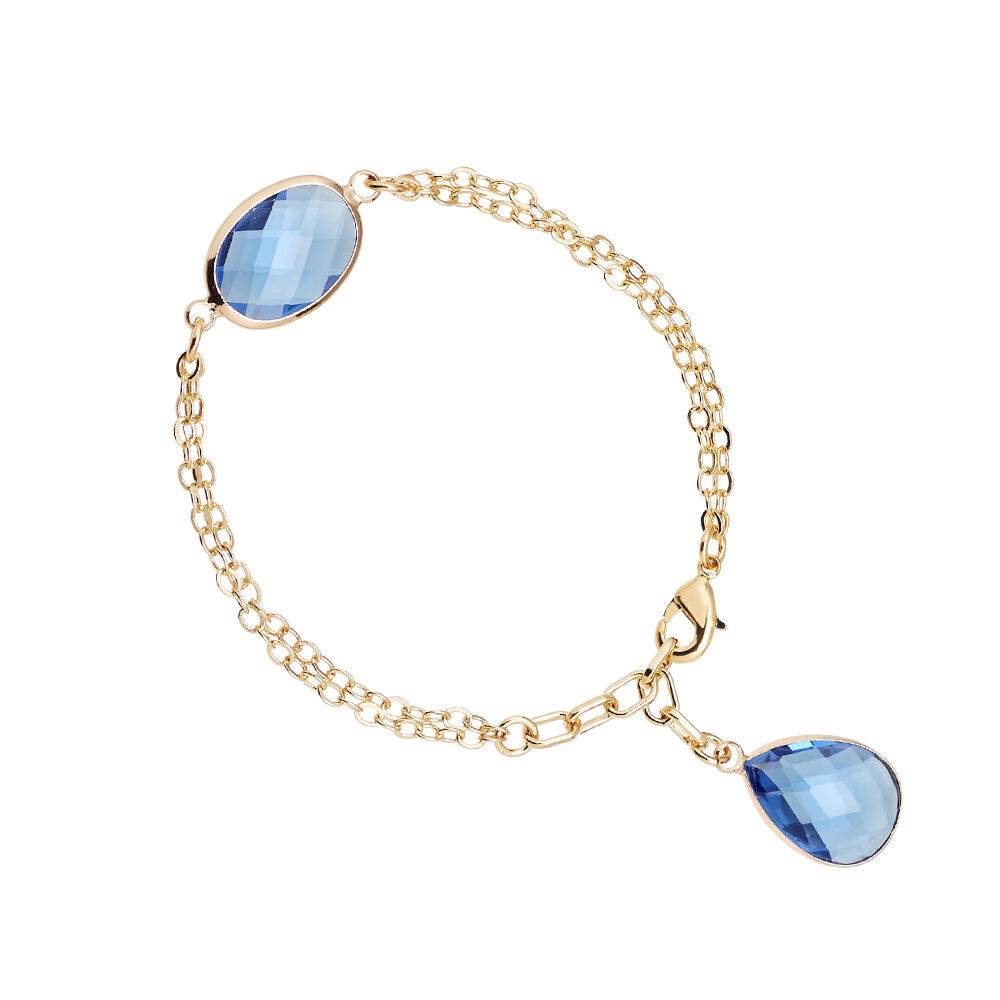 Ottaviani Bracciale dorato con cristalli