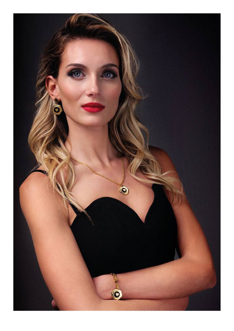 Ottaviani Bracciale Dorato Con Smalti