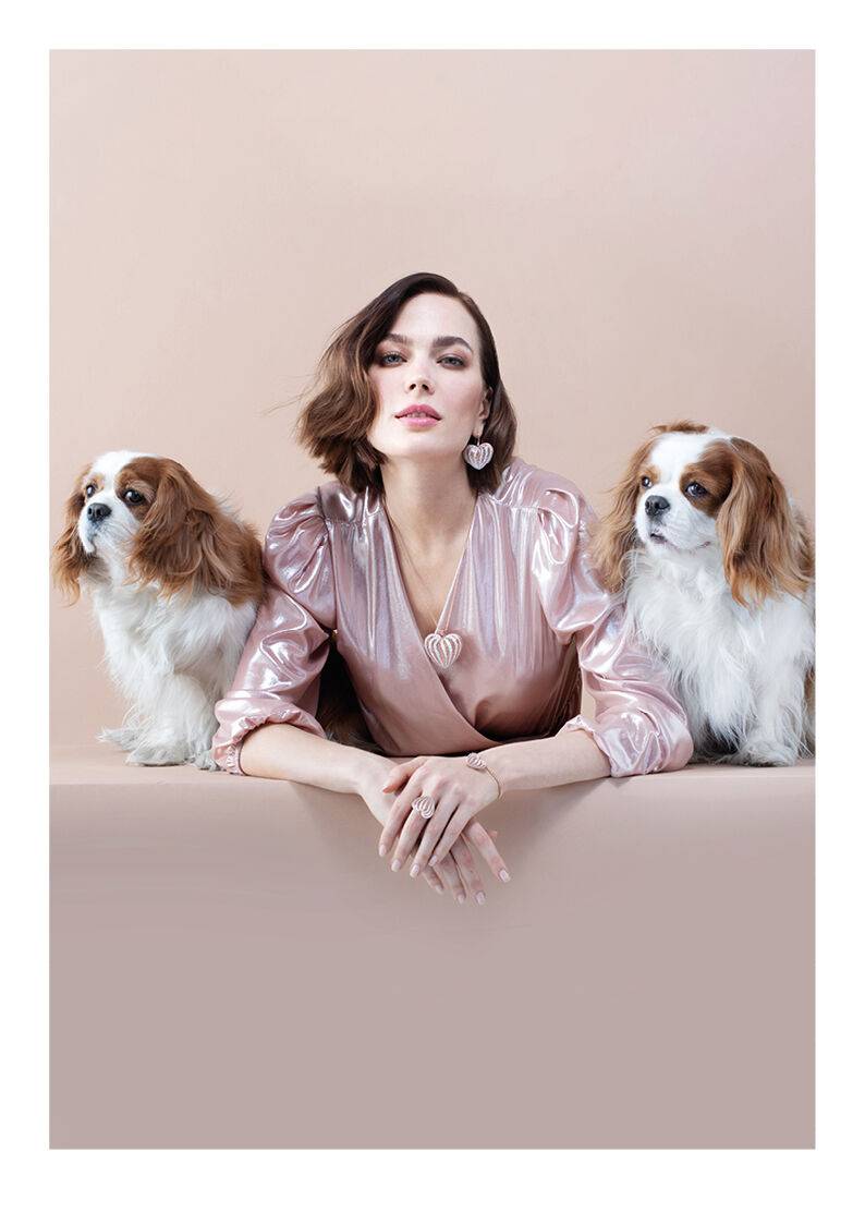 Ottaviani Bracciale In Bronzo Con Glitter Argento