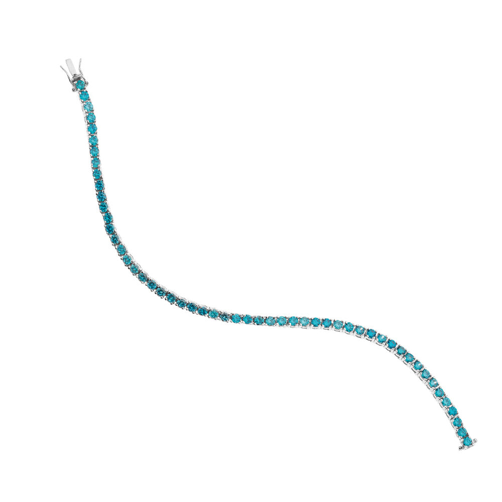 Ottaviani Bracciale tennis arg. "blu"