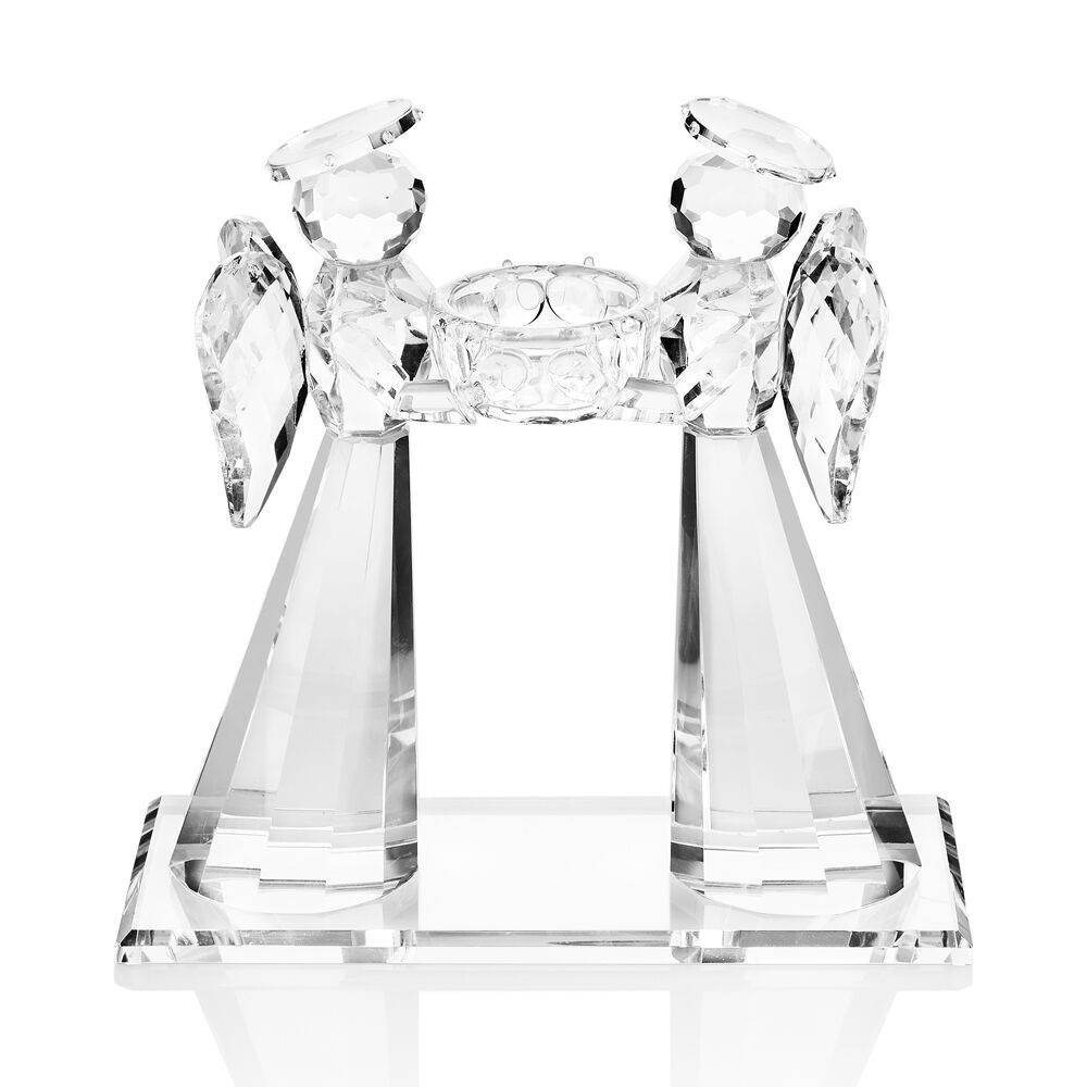 Ottaviani Candeliere "angeli" in cristallo