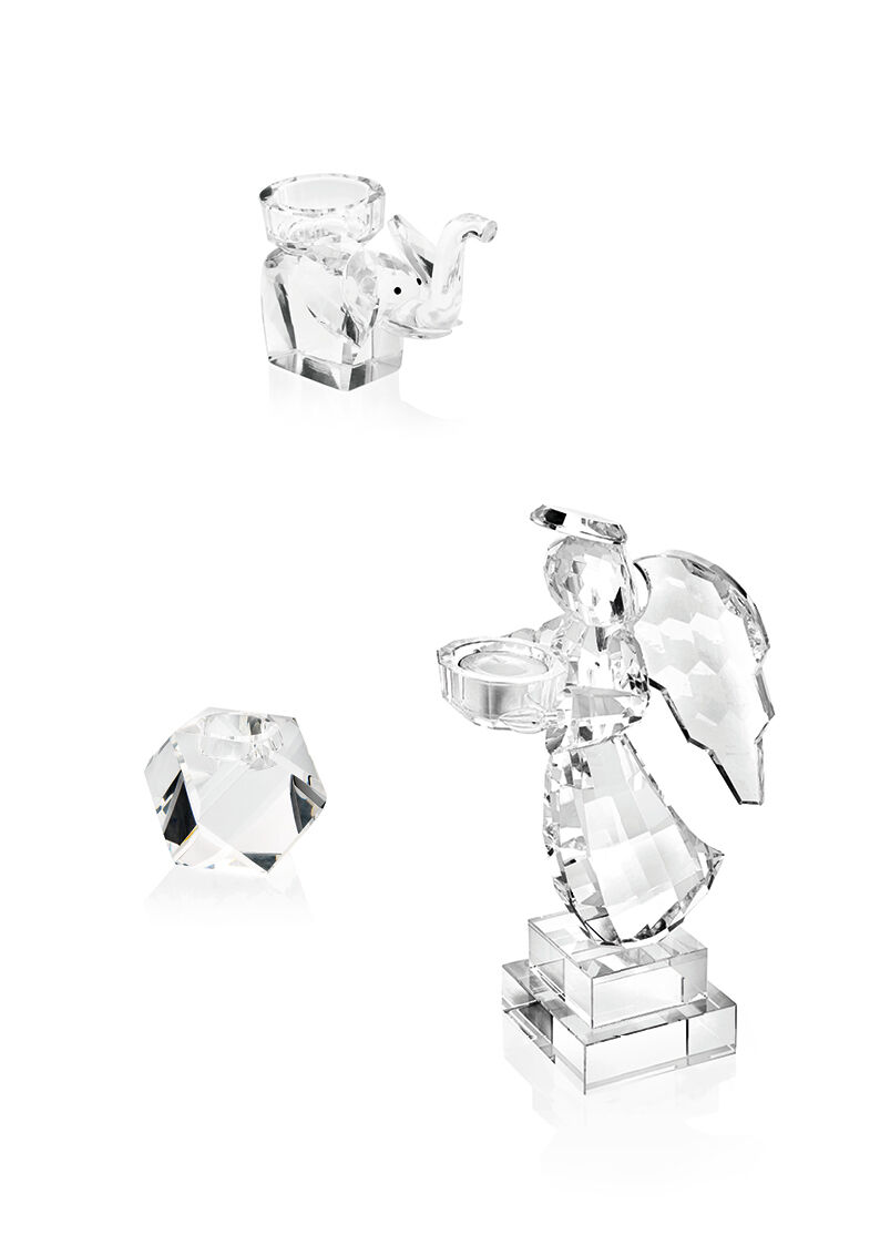 Ottaviani Candeliere In Cristallo 8x8x8 Cm