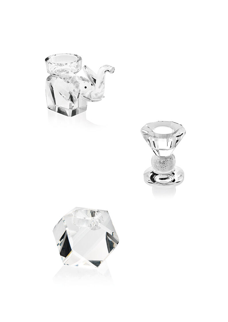 Ottaviani Candeliere In Cristallo 8x8x8 Cm