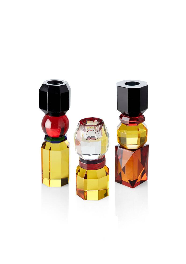 Ottaviani Candeliere In Cristallo Colorato