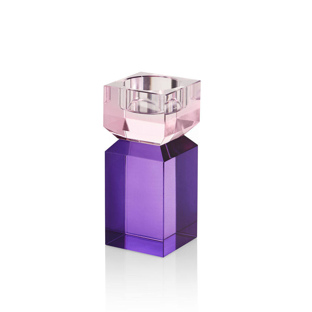 Ottaviani Candeliere in cristallo colorato gr