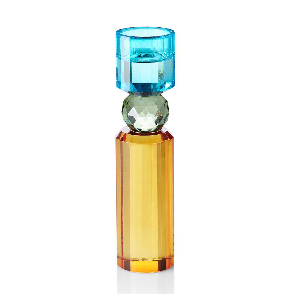 Ottaviani Candeliere in cristallo colorato