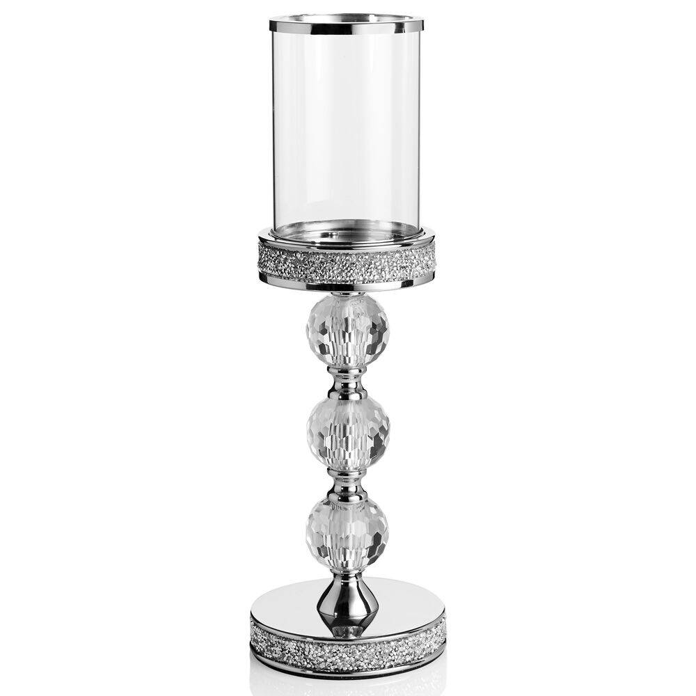 Ottaviani Candeliere in cristallo con glitter gr