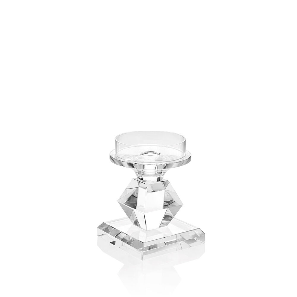 Ottaviani Candeliere in cristallo h.cm 13