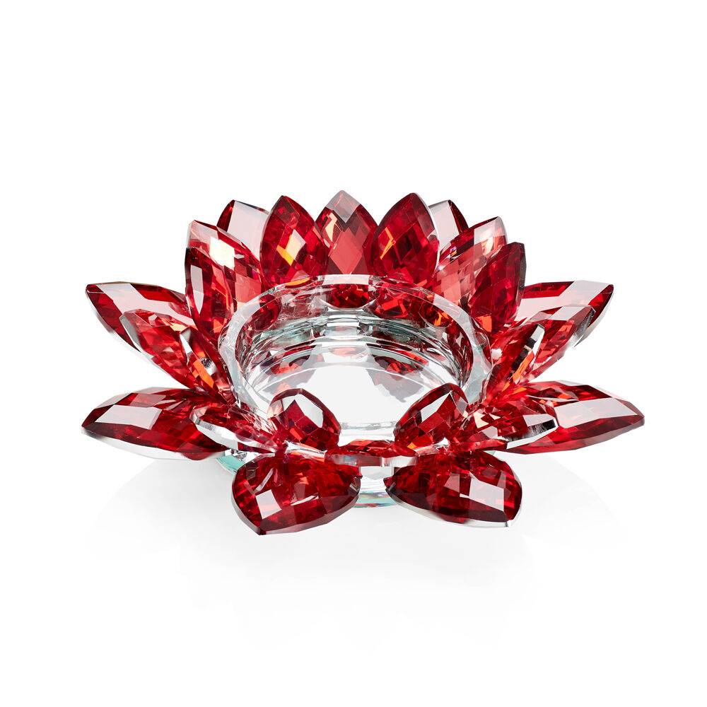 Ottaviani Candeliere "stella di cristallo rossa"