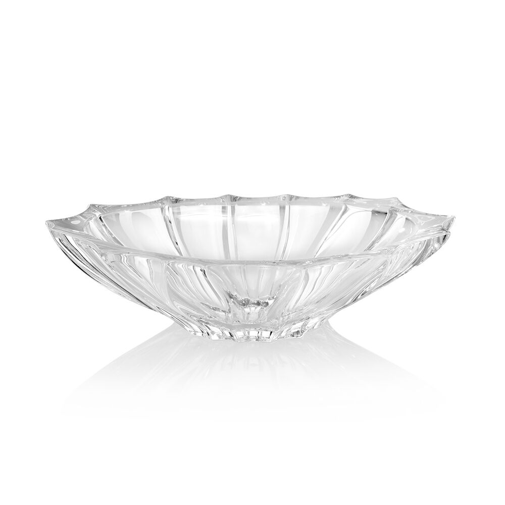 Ottaviani Centrotavola in cristallo "marea" 36,5x20